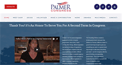 Desktop Screenshot of palmerforalabama.com